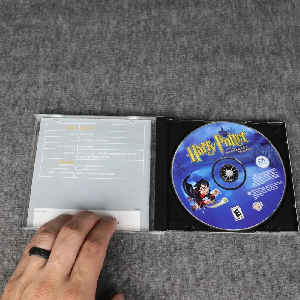 Harry Potter And The Sorcerer's Stone PC CD-ROM Game Electronic Arts 2001 Manual